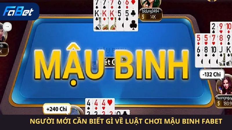 Người Mới Cần Biết Gì Về Luật Chơi Mậu Binh Fabet