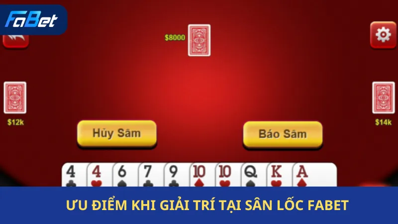 Ưu Điểm Khi Giải Trí Tại Sân Lốc Fabet